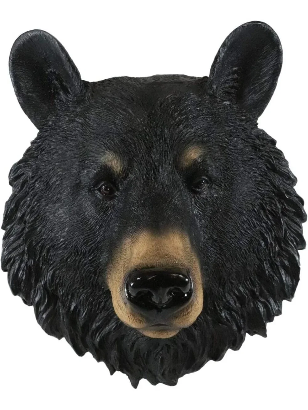 Brave Black Bear Wall Decor Plaque - 8